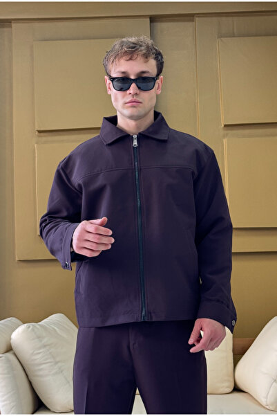 corfixman Fabric Oversized Lined Jacket