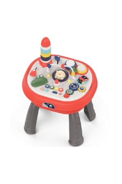 CREATIVE Masă de activități cu 2 suprafețe, lumini și sunete, pentru copii de la 18 luni+, multifuncțională, 35 x 31