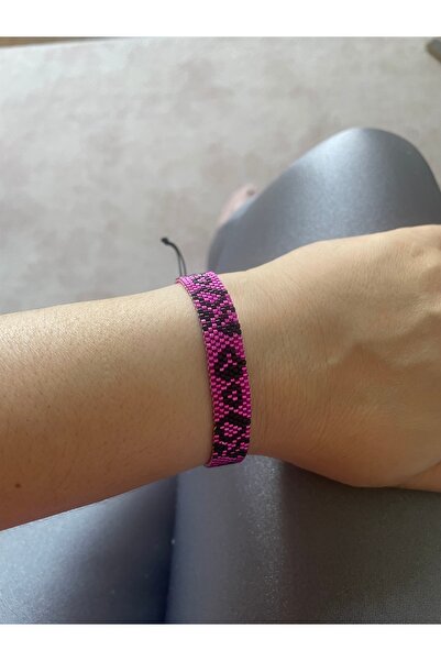 By Selen Suyolcu Miyuki Leopard Pattern Bracelet