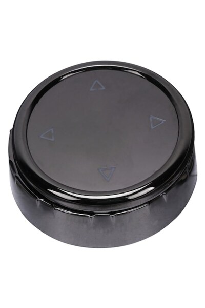 Rqiurpn Διακοσμητικό καπάκι για BMW 1 F20 / 3 F30 / 5 F10, κεραμική υφή, μαύρο