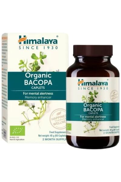 Himalaya Herbals Bacopa Brahmi, 60 κάψουλες, Himalaya