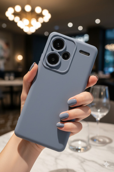 TechTrove Xiaomi Redmi Note 13 Pro Plus Kılıf Içi Kadife Süet Tasarımlı Kamer...