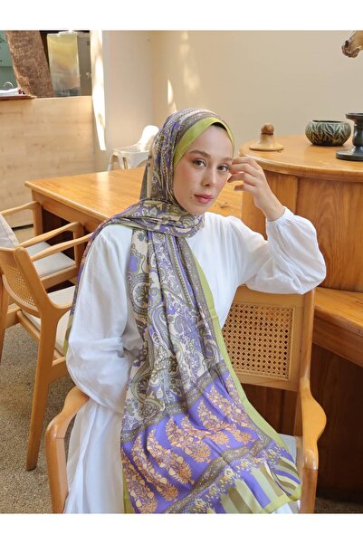 Modakaşmir Zafira Desen Medine İpeği Şal