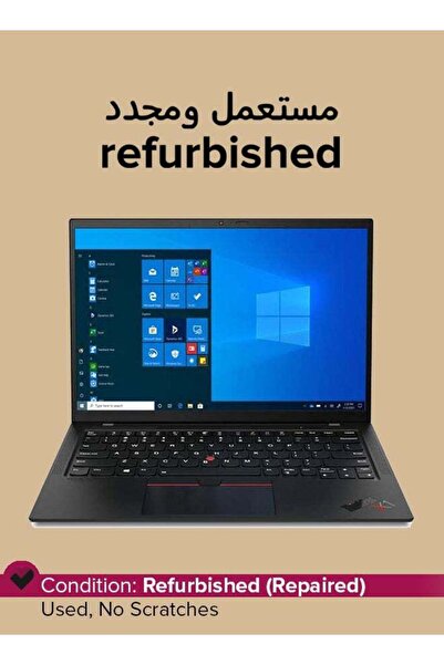 LENOVO Refurbished ThinkPad X1 Carbon G6 (2020) 14-inch Intel Core i7 16GB/512GB SSD Black