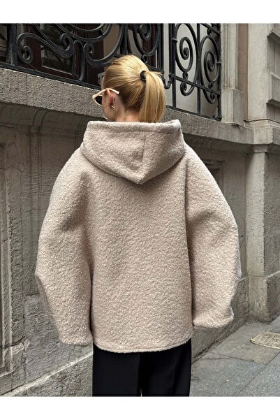 REDMİNA fashion Oversized Flowy Poncho Jacket