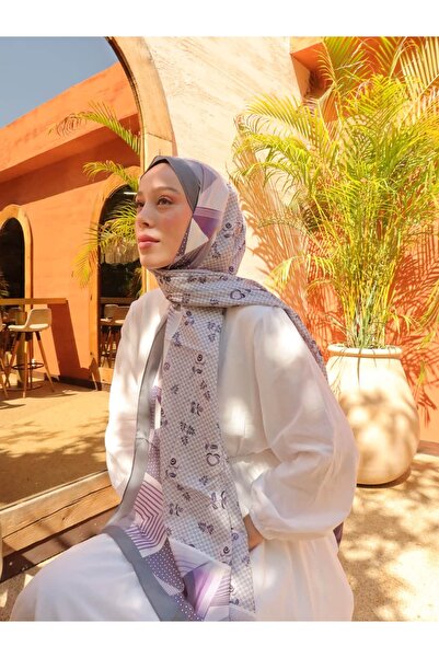 Modakaşmir Nura Desen Medine İpeği Şal