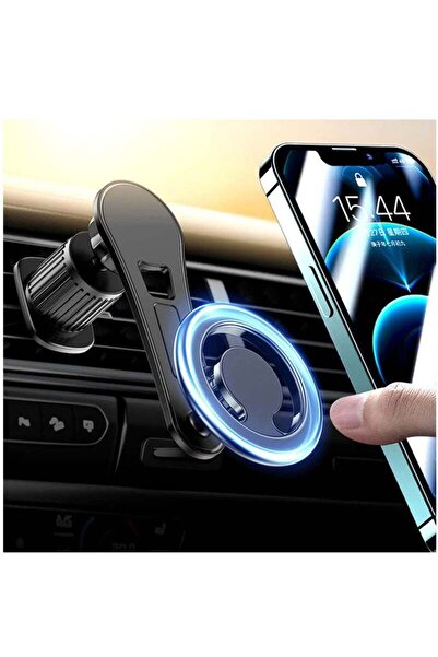 Arabest Compatible for MagSafe Car Mount, Car Vent 360° Rotation Magnetic Phone Holder for Car, Silver