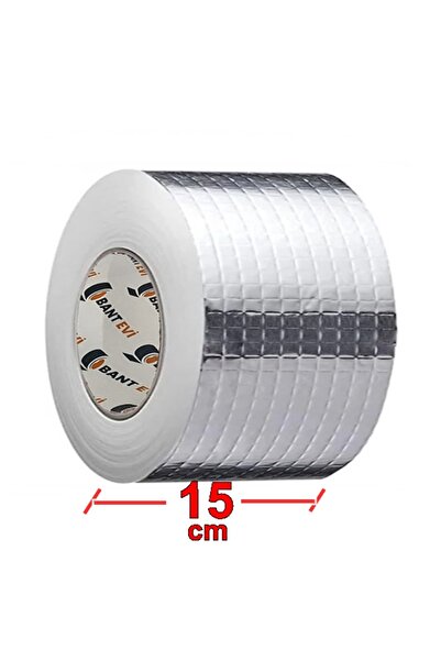 BANT EVİ Geniş Çamur Bant 15cmx1.5mt Su Geçirmez Sızdırmaz Sakız Bandı Boru Ç...