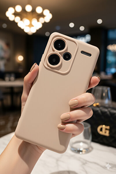 TechTrove Xiaomi Redmi Note 13 Pro Plus Kılıf Içi Kadife Süet Tasarımlı Kamer...