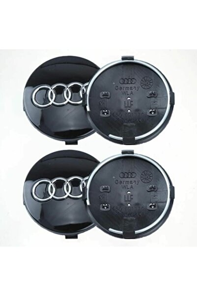 Cozevdnt Set de 4 capace centrale de roată Cozevdnt, 60 mm, ABS, negre, rezistente la apă și praf