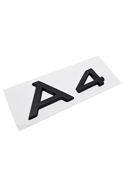 Audi Emblemă neagră A4 pentru portbagajul spate 3M