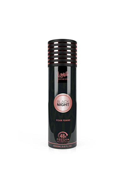 MEMWA عطر بخاخ بلاك نايت 200 مل