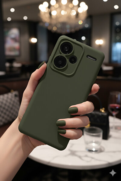 TechTrove Xiaomi Redmi Note 13 Pro Plus Kılıf Içi Kadife Süet Tasarımlı Kamer...