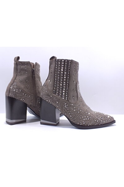 Guja 25K135-1 Taşlı kısa kovboy Bot