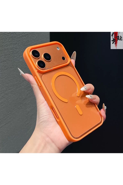 m.tk moveteck iPhone 17 Pro Kılıf Magsafe Wireless Şarj Özellikli Tam Korumal...