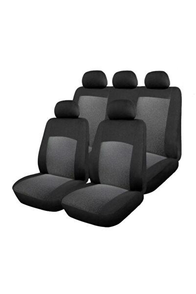 Avex Huse pentru scaune auto, 9 bucăți, universale, culoare gri-negru