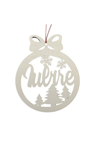 T&M Personalizare Glob decorativ personalizat din lemn - Love, model rotund c...