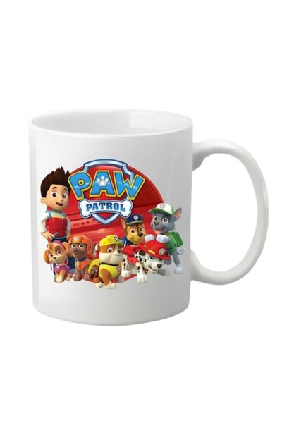 T&M Personalizare Cană personalizată - Patrula Cățelușilor, albă, 330 ml (v1)