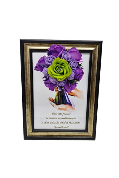 T&M Personalizare Tablou înrămat A4 (30x21 cm) - „Frumosul interior nu îmbătr...