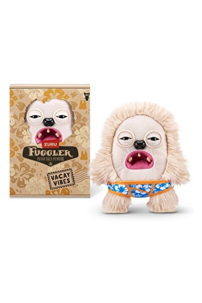 TOYFEST Vacay Vibes Holiday Vibes Zuru Fuggler Funny Plush Toy - Hedge Grog 22 cm