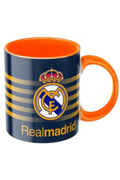 T&M Personalizare Cană Real Madrid, club de fotbal, fotbal, fan, portocaliu, v3
