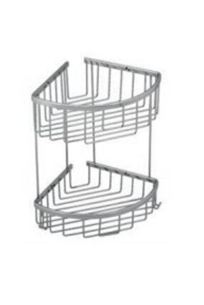 CAMERO حامل إسفنج بيضاوي مزدوج مقاس 20×20 من الكروم