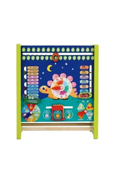 CREATIVE Montessori Educational Counting & Calendar Toy, Wooden, for Children 3+, 27 x 10 x 24 cm, Multicolor