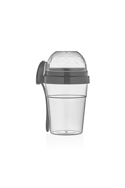 Mons Yogurt Container Yogurt Muesli Portion Container Qlux BPA Free Yogurt Muesli Sports Diet Container L-00812