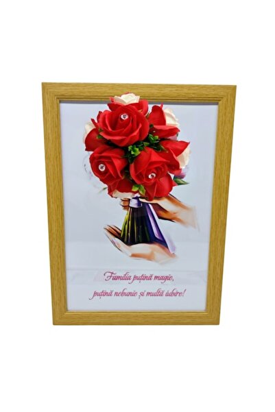 T&M Personalizare Tablou înrămat A4 (30x21 cm) - „Puțină magie, puțină nebuni...
