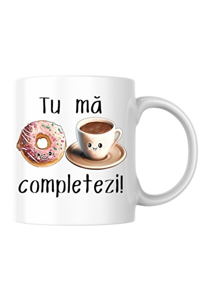 T&M Personalizare Cană personalizată „Mă completezi” v2, Dragobete/Ziua Îndră...