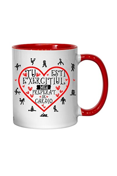 T&M Personalizare Cană personalizată - „Ești exercițiul meu cardio preferat!”...