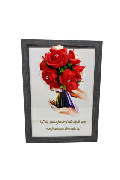 T&M Personalizare Înrămat A4 (30x21 cm) - „Oferă fiecărei zile șansa de a fi ...