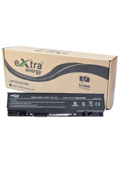 ExtraPlusEnergy Baterie laptop Li-Ion compatibilă cu Dell Studio 1500/1535/1536/1537/1558 WU960 4400 mAh 6 celule