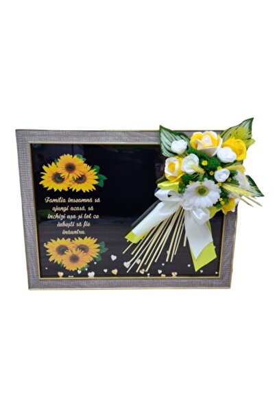 T&M Personalizare Înrămat A3 (42x30 cm) - „Familia înseamnă întoarcerea acasă...