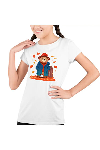 OEM Tricou Copii Fete Paddinton Toamna Frunze