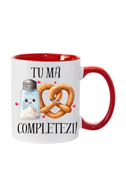 T&M Personalizare Cană personalizată „Mă completezi” v20, Ziua Îndrăgostițilo...