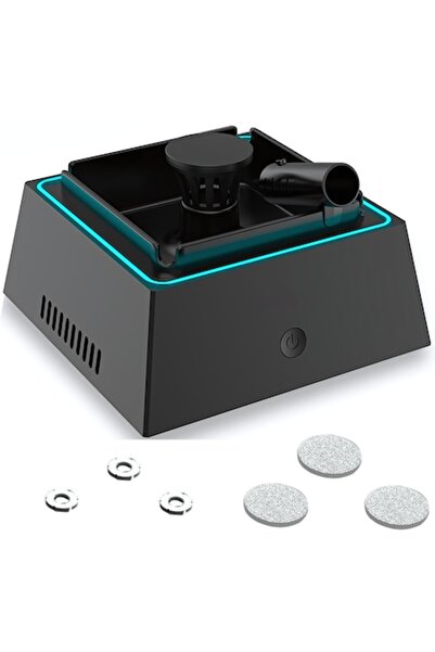 goBERA goBERA® electric ashtray with air purifier, USB rechargeable, anti-odor, 4 cigarettes, black