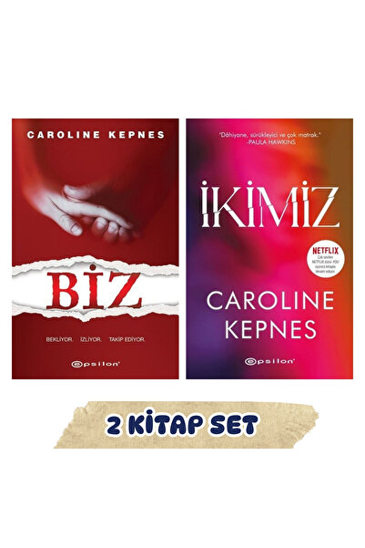 Epsilon Yayınevi Biz + İkimiz (Caroline Kepnes) / 2 Kitap Set
