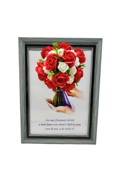 T&M Personalizare Tablou înrămat A4 (30x21 cm) - Cea mai frumoasă vârstă a un...