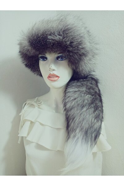 hoaryage Unisex Tailed Wolf Snout Bork Heart Hat