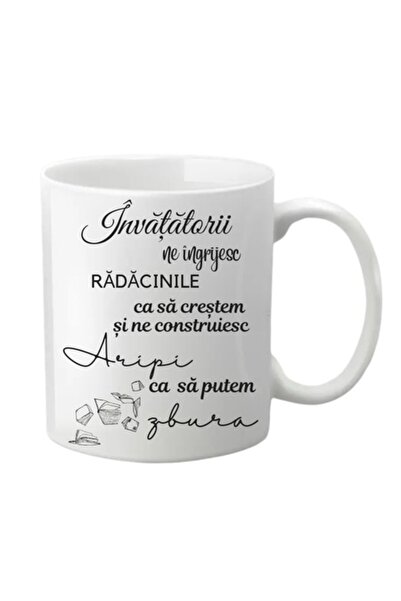 T&M Personalizare Cană personalizată - „Profesorii au grijă de rădăcinile noa...