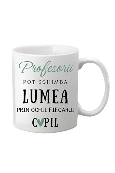 T&M Personalizare Cană personalizată - Profesorii pot schimba lumea, albă, 33...