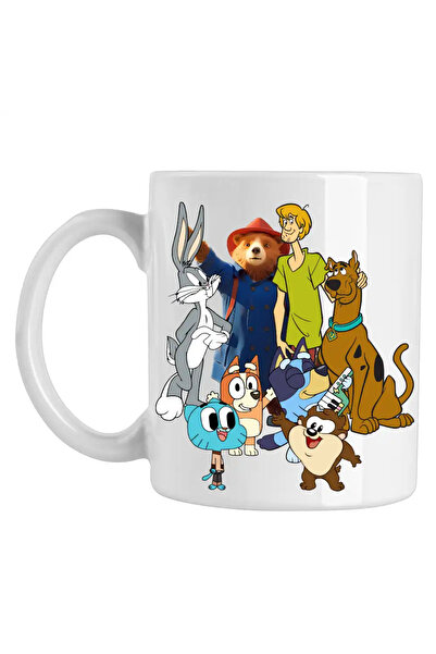 OEM Paddington Mug Scooby Doo Bugs Bunny Bingo Bluey Blue