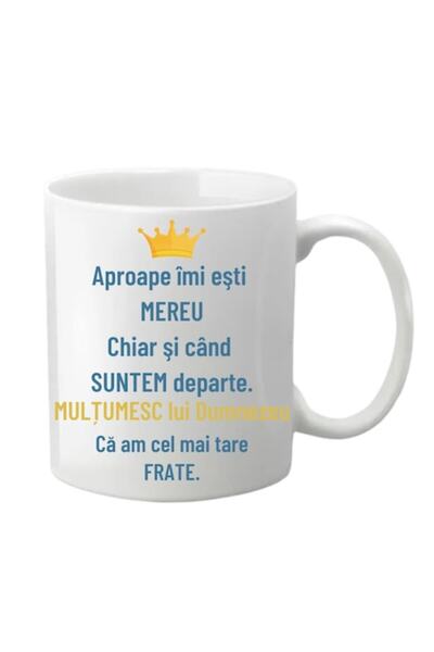 T&M Personalizare Cană personalizată - Slavă Domnului că am cel mai bun frate...