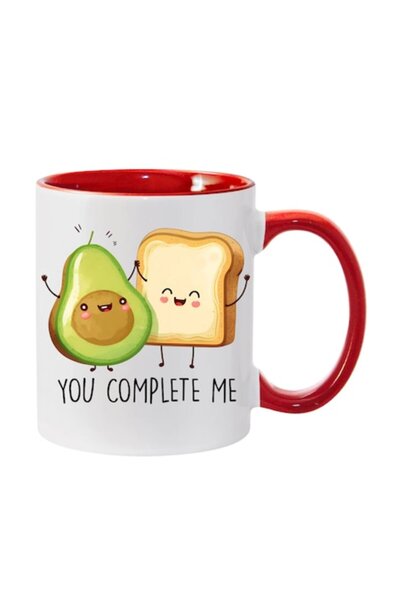 T&M Personalizare Cană personalizată „Mă completezi” v21, Dragobete/Ziua Îndr...