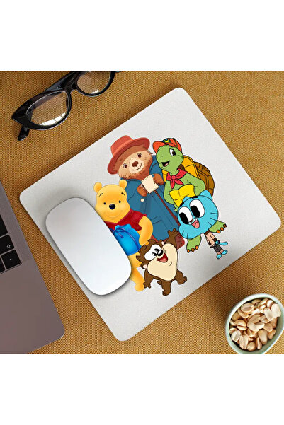 OEM Mousepad Paddington Winnie the Pooh Franklin Turtle