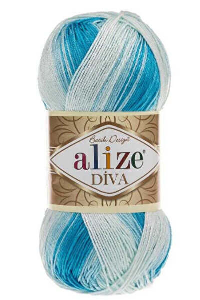 Alize ديفا باتيك باتيك أزرق 5 قطع اللون: 2130