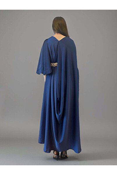 ECSTACY COUTURE Drape Silk kaftan