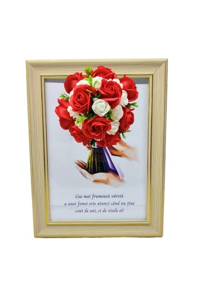 T&M Personalizare Tablou înrămat A4 (30x21 cm) - „Cea mai frumoasă vârstă a u...