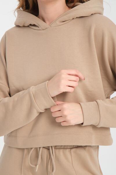 Store Cotton Hooded Women's Sweatshirt